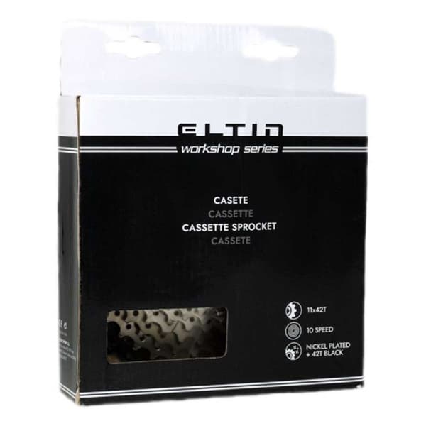 Eltin Cassette Silver 10s / 11-42t