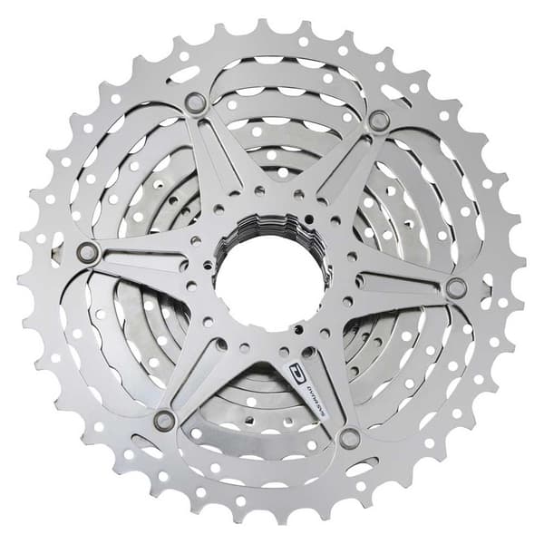 Shimano Kassett Deore Cs-hg500-10 Silver 10s / 11-34t