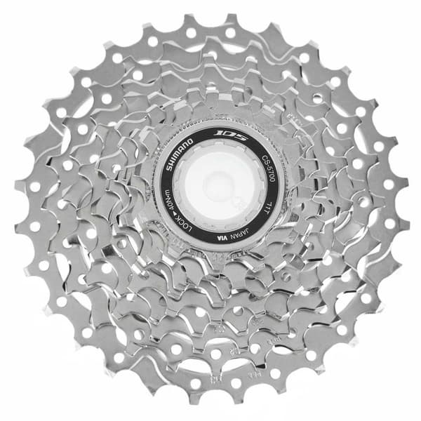 Shimano Kassette 105 5700 Søvfarvet 10s / 11-28t