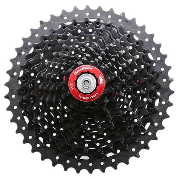 Sunrace Kasetti Ms1 Musta 10s / 11-36t