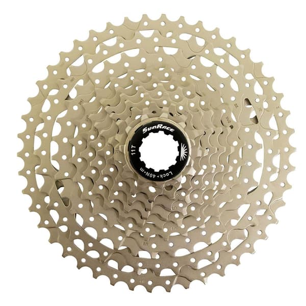 Sunrace Kassett Csms2 Silver 10s / 11-46t
