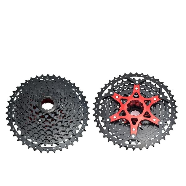 Cykelkassett, Bred Kompatibilitet, Jämn Växling, 12 S 11-50T svart