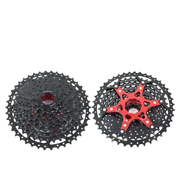 Cykelkassett, Bred Kompatibilitet, Jämn Växling, 12 S 11-50T svart