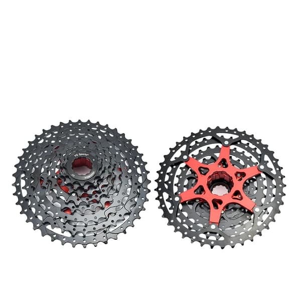 Cykelkassett, Bred Kompatibilitet, Jämn Växling, 12 S 11-50T svart