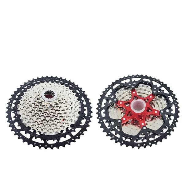 Cykelkassett, Bred Kompatibilitet, Jämn Växling, 12 S 11-50T svart 11 Speed 11-50T