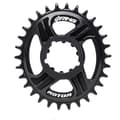 Miniatyrbild 1 av 3: Plateau Mono Rotor - Q Rings - Sram GXP - Aluminium 7075-T6 - Offset 6mm - 34T
