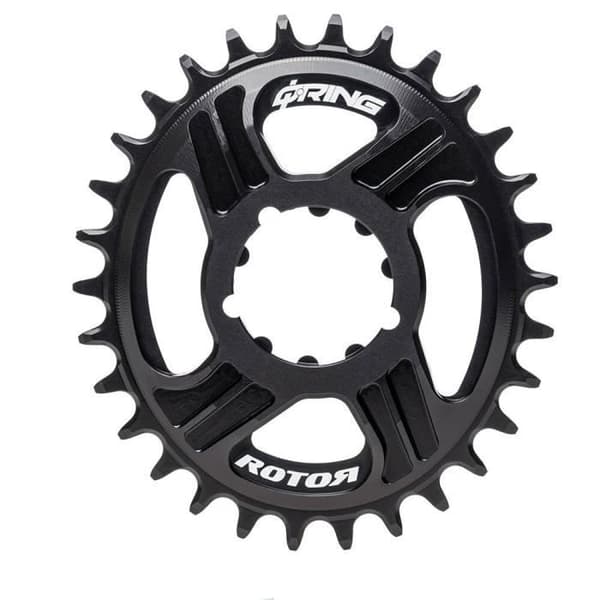Plateau Mono Rotor - Q Rings - Sram GXP - Aluminium 7075-T6 - Offset 6mm - 34T