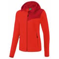 Miniatyrbild 4 av 4: Erima Softshell Performance damjacka - röd/ruby - 46