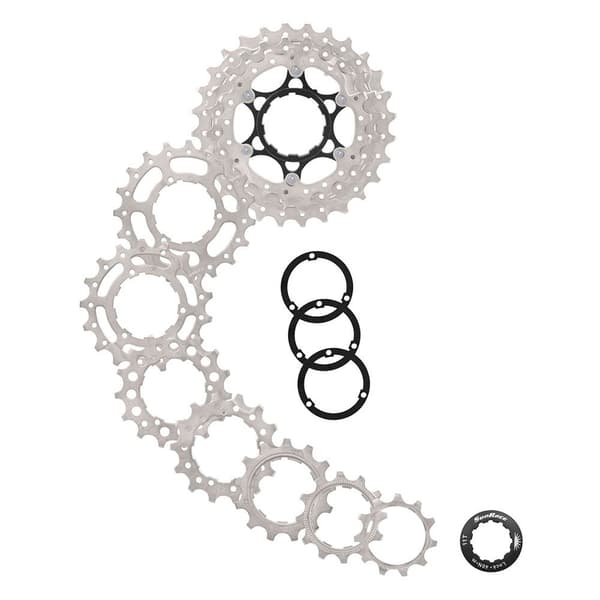 Sunrace Rs0 Kassett Silver 10s / 11-25t