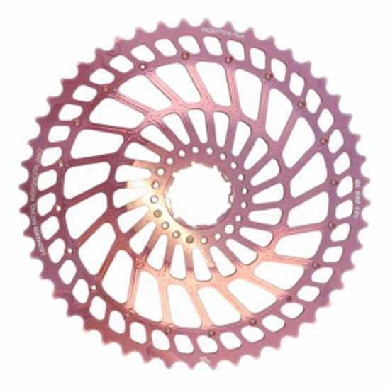 Leonardi Racing Pinion För Aluminiumkassett 9-48 12s Rosa 12s / 9-48t