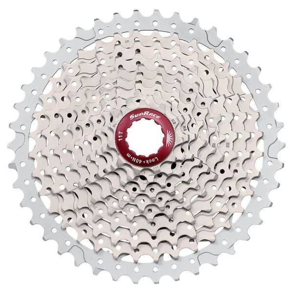 SunRace MX8 MTB-kassett - 11 hastigheter - 11-46 tänder