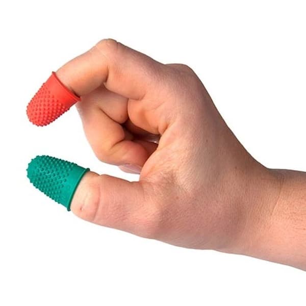 STORLEK 00 (XS) RÖD FINGER Taill och fingrar för avskiljning (XS) FÖRPACKNING OM 10