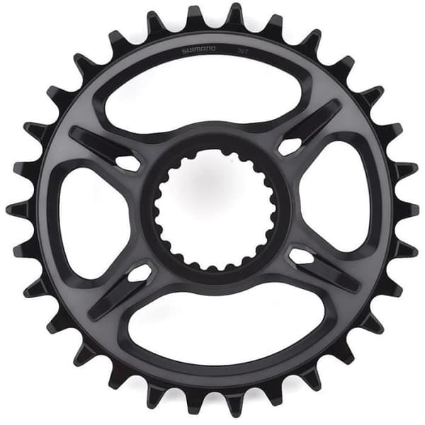 Shimano XTR SM-CRM95 DM30 1x12S aluminiumkedjering - Grå - 30 tänder - Herr - SHIMANO
