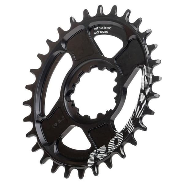 Plateau Mono Rotor - Q Rings - Sram GXP - Aluminium 7075-T6 - Offset 6mm - 34T