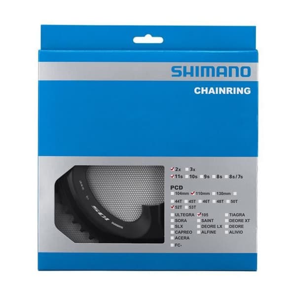 Shimano 105 FC-R7000 Kedjering - Svart - 50T - Herr