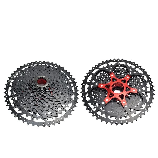 Cykelkassett, Bred Kompatibilitet, Jämn Växling, 12 S 11-50T svart
