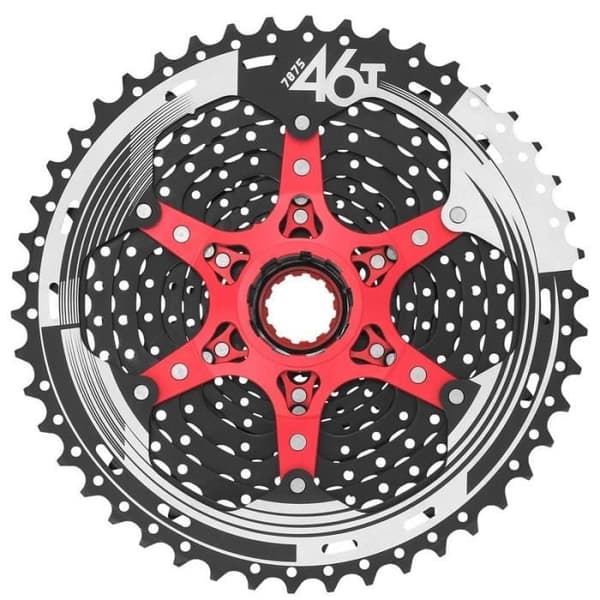 Kassett - SunRace - MX8 - 11V - 11x46 tänder - Ideal för MTB med enkelkedja