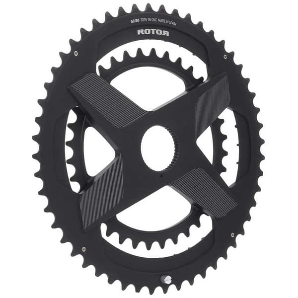 Rotor Kedjering Direct Mount Round Ring Noq Svart 52/36t