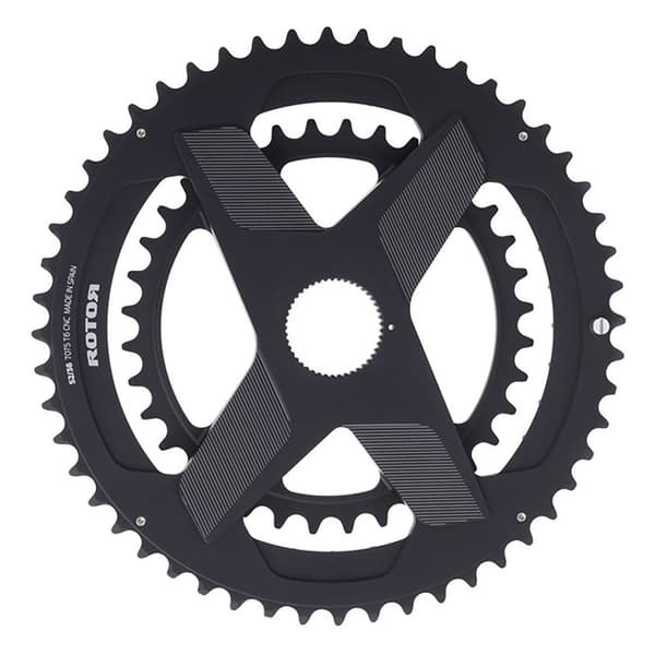 Rotor Kedjering Direct Mount Round Ring Noq Svart 52/36t