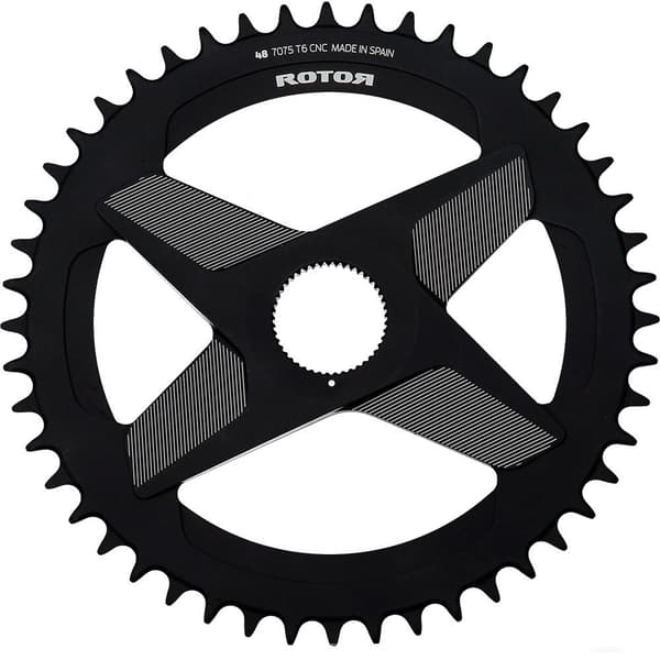 Rotor Kæderring Round Direct Mount Sort 42t