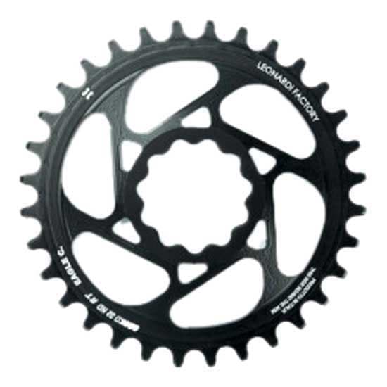 Leonardi Racing Direktmonterad Kedjekrans Gecko Rotor Rex 1/2 Svart 32t
