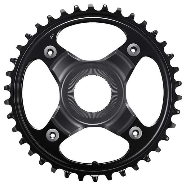 Shimano El-cykel Kædering Steps E8000 Cre80 53 Mm Sort 34t
