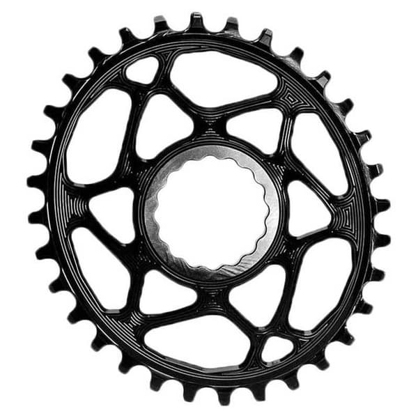 Absolute Black Kedjering Oval Race Face Direct Mount 6 Mm Offset Svart 36t