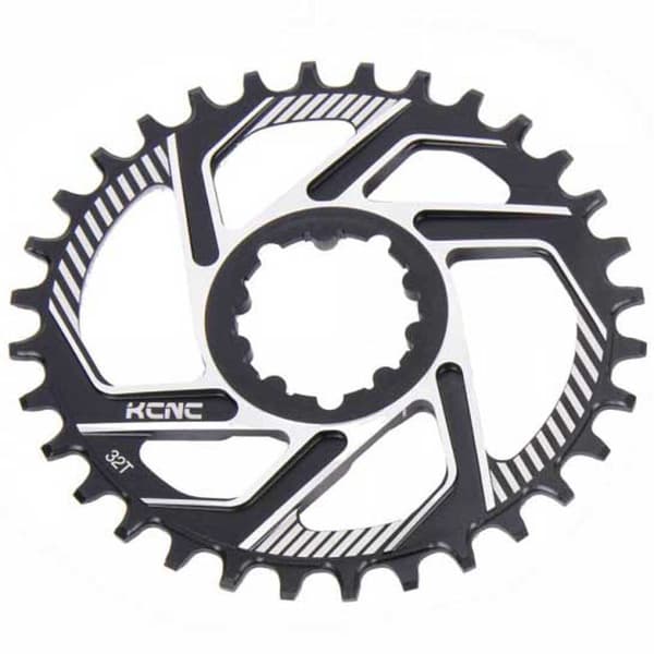 Kcnc Oval Kedjehjul Mtb Shimano Xt 11s 96 Bcd Svart 30t