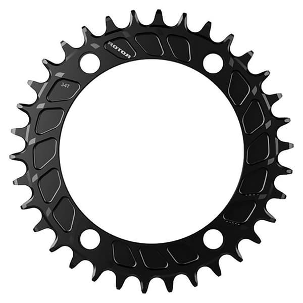 Rotor Kedjering Round Sm Ring 110 Bcd Svart 34t