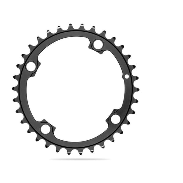 Absolute Black Kæderring Oval 1x 2x 9100/8000/9000/6800 With Bolts 104 Bcd Sort 32t