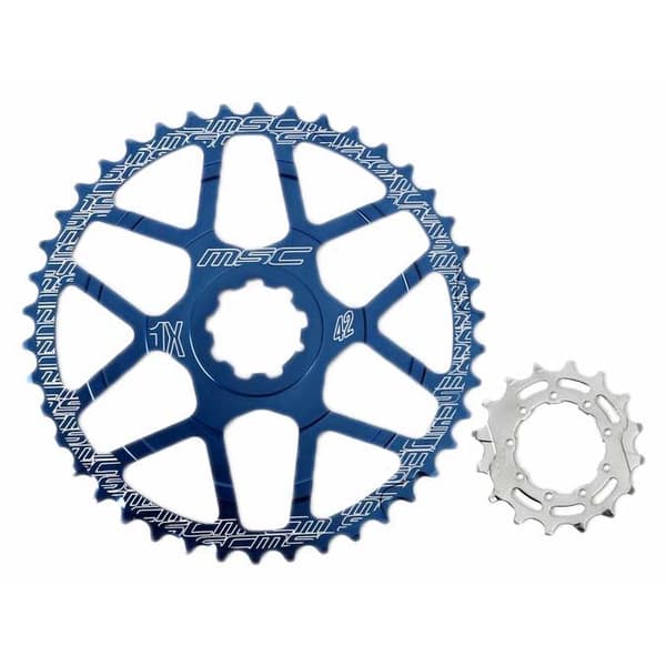 Msc Ratio Expander Sprocket -kasetit Sininen 42/16t