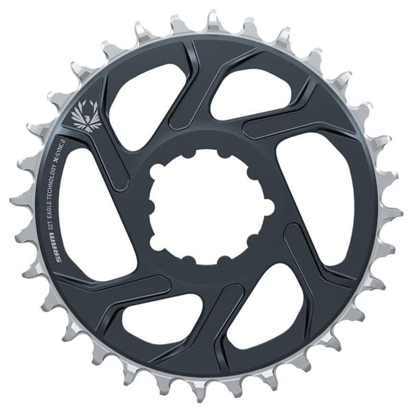 Sram Kæderring X-sync 2 Eagle Boost Direct Mount 3 Mm Offset Sort,Søvfarvet 32t