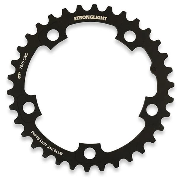 Stronglight Ketjurengas Ct2 Dura Ace/ultegra 110 Bcd Musta 39t