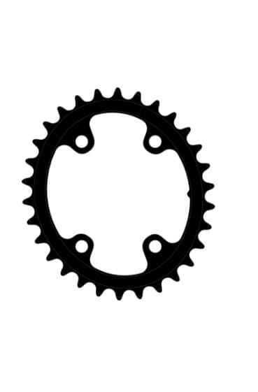 Rotor Oval Kedjehjul Q Ring Shimano Grx 80 Bcd Svart 30t