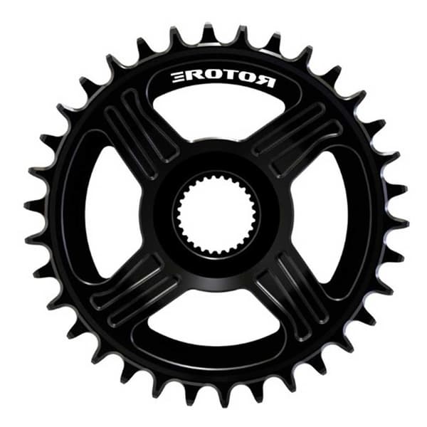 Rotor Round Direct Mount Bosch E-mtb Kædehjul Sort 32t