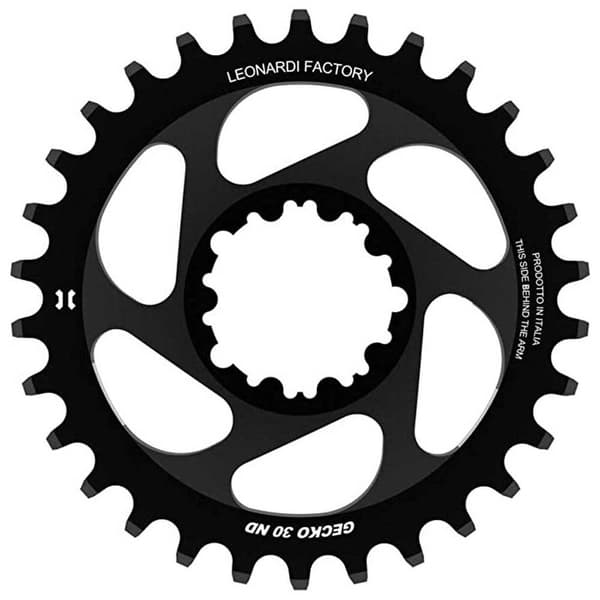 Leonardi Racing Direkte Montering Gecko Sram Bb30 0 Mm Offset Kæderring Sort 32t