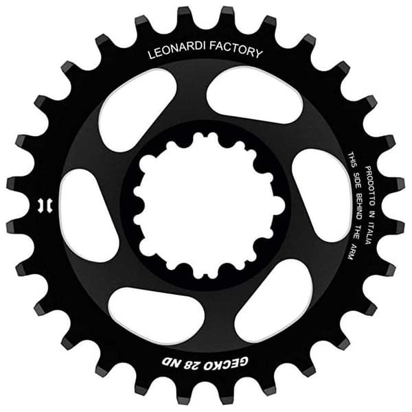 Leonardi Racing Direkte Montering Gecko Sram Bb30 0 Mm Offset Kæderring Sort 32t