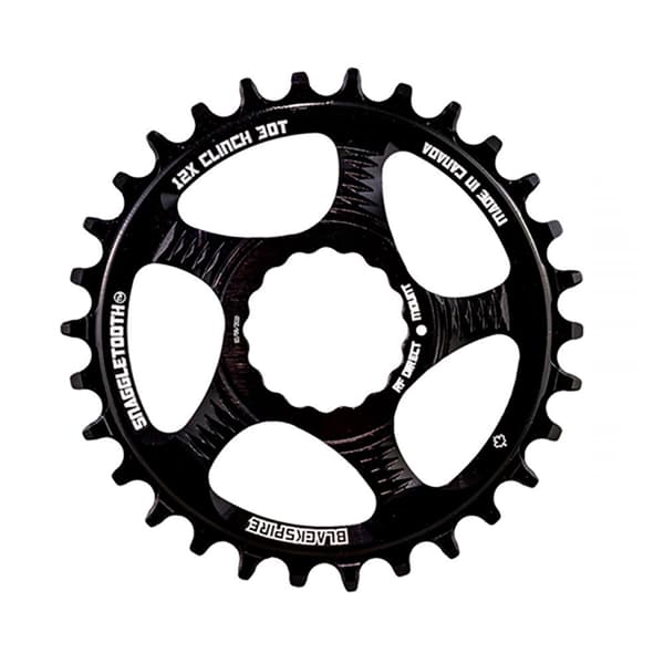 Blackspire Kæderring Snaggletooth 6 Mm Offset Sort 36t