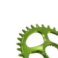 Miniatyrbild 2 av 2: Garbaruk Oval Kedjehjul Shimano Xtr M9100 Silver 34t