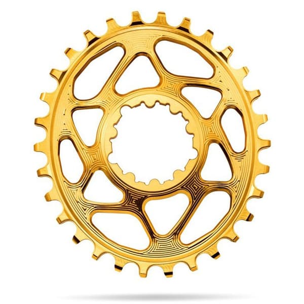 Absolute Black Oval Sram Direct Mount Boost 3 Mm Offset Kedjehjul Guld 32t