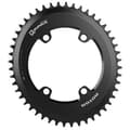 Miniatyrbillede 1 af 7: Rotor Kæderring 1x Oval Q Ring 110 Bcd Sort 40t