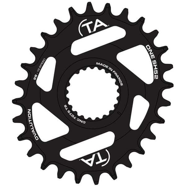 Specialites Ta Kedjering One Oval Sh52-shimano Svart 30t