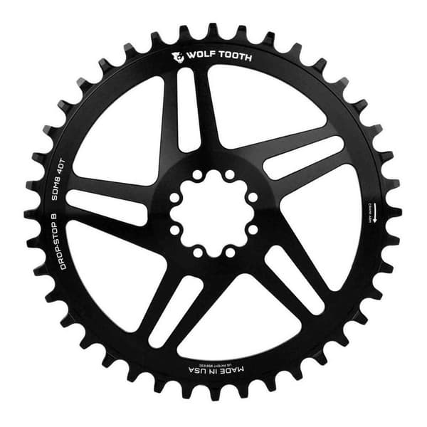 Wolf Tooth Direktmonterad Kedjekrans 8b Sram Axs Svart 42t