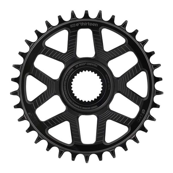 E-thirteen Kæderring Helix Race E-spec Bosch Gen4 Søvfarvet 34t