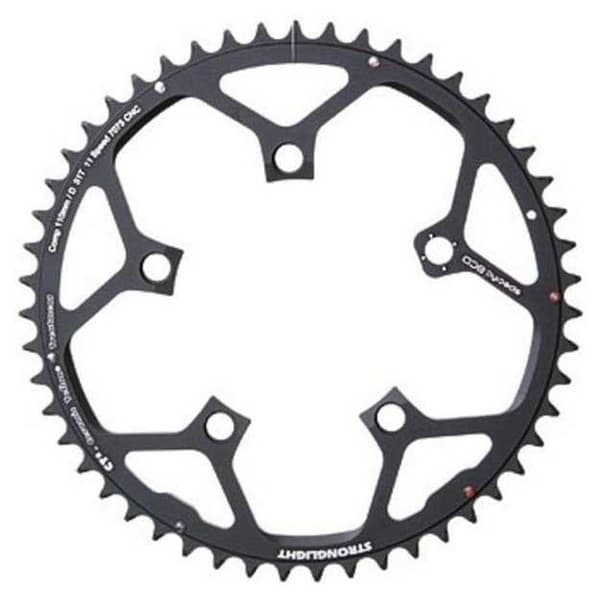 Stronglight Kedjering Ct2 Compact Adaptable Campagnolo Svart 50t