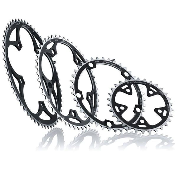 Miche Ketjurengas Road Supertype Exterior 5b 135 Campagnolo Musta 46t