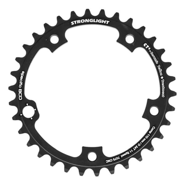 Stronglight Ct2 110 Bcd Anpassbar Campagnolo Kedjering Svart 34t