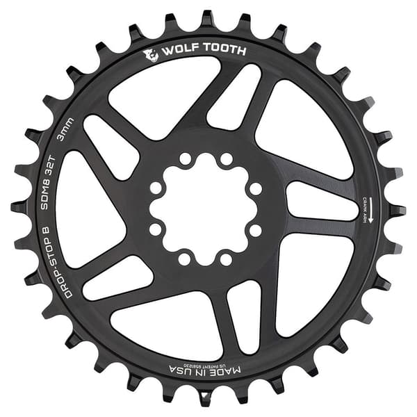 Wolf Tooth Kæderring Sram Red 8b Dm 3 Mm Offset Søvfarvet 36t