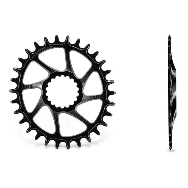 Garbaruk Oval Kedjehjul Cannondale Hollowgram Silver 30t