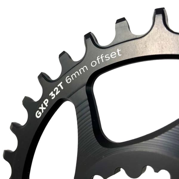 Lola Gxp Direct Mount Kæderring 6 Mm Offset Søvfarvet 36t